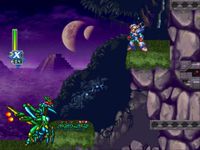 une photo d'Ã©cran de Mega Man X-6 sur Sony Playstation